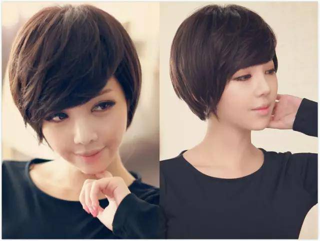 hth官网入口：
2020年盛行的女生短发发型 第四款百搭又飒(图5)